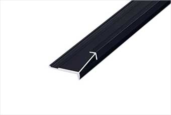 漳州航空纤维墙咔铝合金阳角线（哑黑氧化）